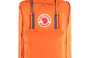 Рюкзак Fjallraven Kanken Rainbow Burnt Orange/Rainbow Pattern (1004-23620.212-907)