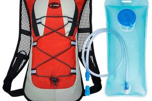 Рюкзак гидратор для воды - питьевая система Hotspeed 2L Красный (100870)