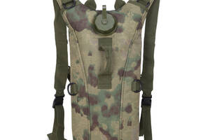 Рюкзак гидратор для воды военный - питьевая система Hotspeed 3 л Ruin camouflage (100876)