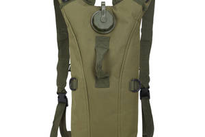 Рюкзак гидратор для воды военный - питьевая система Hotspeed 3 л Army Green (100878)