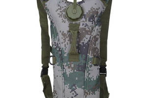 Рюкзак гидратор для воды военный - питьевая система на 2,5 литра (07 camouflage)