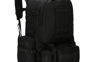 Рюкзак тактический +3 подсумка AOKALI Outdoor B08 75L Black (5367-17008)