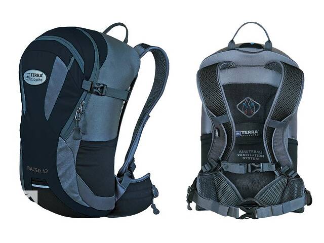 Рюкзак Terra Incognita Racer 12 Black-Grey (TI-03811)