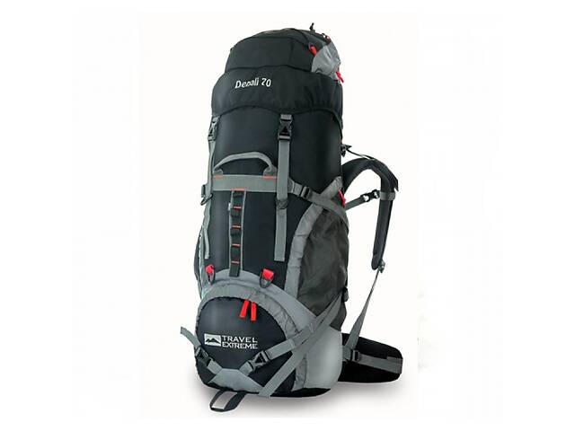 Рюкзак Travel Extreme Denaly 70 Black/Red (TRA-R009-70BR)