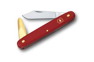 Садовый нож Victorinox Budding 2 100 мм в блистере красный (3.9110.B1)