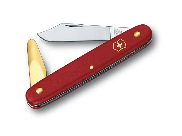 Садовый нож Victorinox Budding 2 100 мм в блистере красный (3.9110.B1)