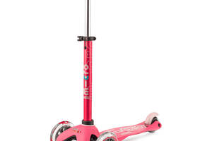 Самокат детский Deluxe pink до 50 кг 3-х колесный Micro DD655652