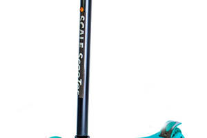 Самокат детский MAXI Turquoise Черный с бирюзовым (508020338)