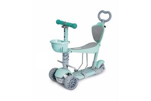 Самокат детский Scale Sports Smart Scooter 5 in 1 Мятный (1730773179)