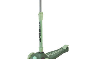 Самокат дитячий 3-х колісний Scooter SC2421(Green) колеса що світяться, зелений