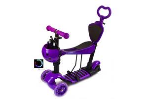 Самокат многофункциональный Scooter Божья коровка 5in1 Violet (1350702347)