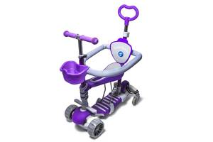 Самокат Scale Sports Smart 5 в 1 PU колеса Violet (1892134026)