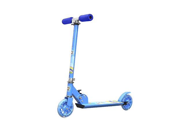 Самокат Scooter 999 Blue 120 мм