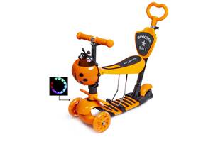 Самокат Scooter 'Божья коровка' 5in1. Orange (многофункциональный)