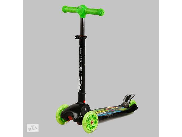 Самокат трехколесный Best Scooter Motocross 24х55 см Multicolor (111641)