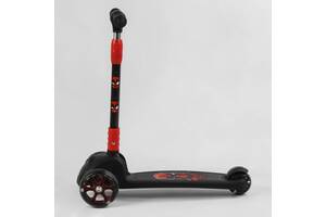 Самокат трехколесный детский Best Scooter 60 кг Black and Red (105788)