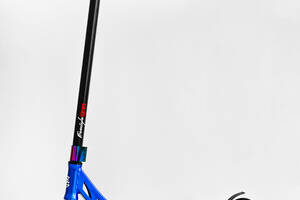 Самокат трюковый Best Scooter Freestyle Pro HIC-система пеги алюминиевый диск и дека колёса PU Blue (115641)