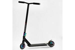 Самокат трюковый Best Scooter Hop Pro HIC-система пеги алюминиевый диск и дека колёса PU Black (115637)