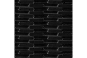 Самоклеящаяся 3D панель черная кладка 700х770х7мм (38) (SW-00000303)