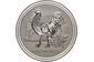 Серебряная монета 1кг Год Петуха 30 долларов 2005 Австралия