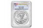 Серебряная монета 1oz Американский Орел 1 доллар 2022 США (PCGS MS69, First Strike)
