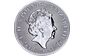 Серебряная монета 2oz Лев Англии 'Королевские Звери Тюдоров' 5 фунтов 2022 Великобритания