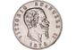 Серебряная монета 5 лир 1870,1872,1874,1875,1876 Италия