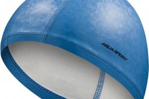 Шапка для плавания Aqua Speed FLUX 7293 (143-01) синий уни(5908217672933)