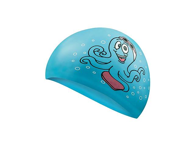 Шапка для плавания Aqua Speed KIDDIE Octopus 7216 (142-Octopus) голубой Дет OSFM (5908217672162)