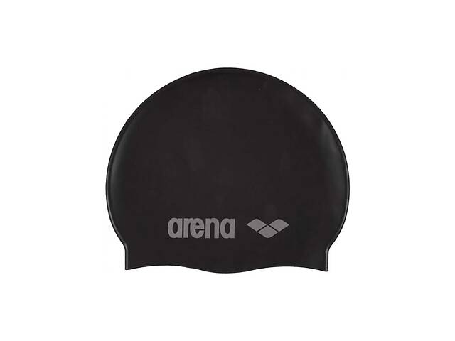 Шапка для плавания Arena CLASSIC SILICONE JR (91670-055) черный Дет OSFM