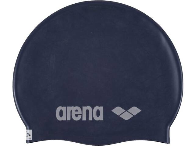 Шапка для плавания Arena CLASSIC SILICONE JR (91670-071) темно-синий Дет OSFM