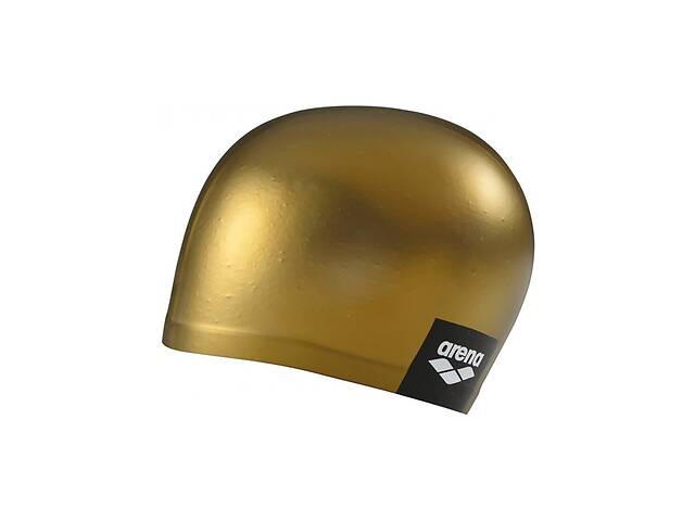 Шапка для плавания Arena LOGO MOULDED CAP (001912-205) золотой Уни OSFM