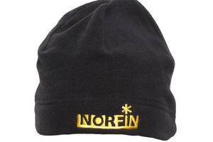 Шапка Norfin Fleece (черная) р.L