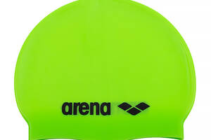 Шапочка для плавания Arena CLASSIC SILICONE Зеленый One size (7d91662-065 One size)