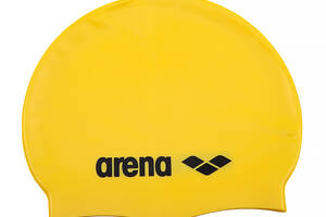 Шапочка для плавания Arena CLASSIC SILICONE Желтый One size (7d91662-035 One size)