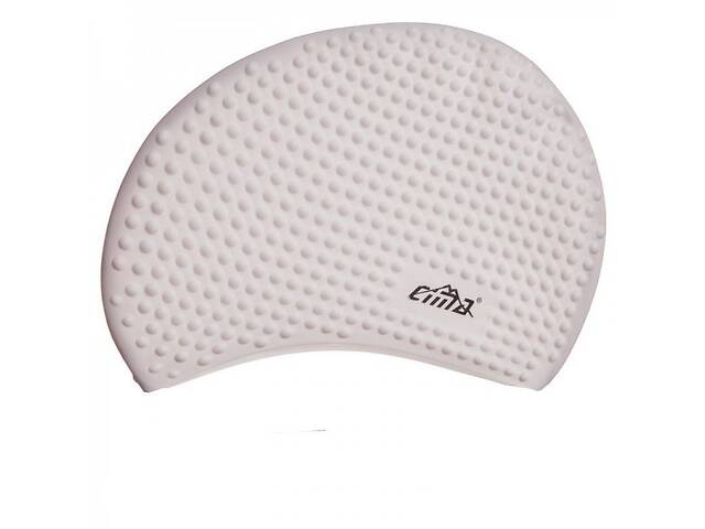 Шапочка для плавания на длинные волосы Cima Bubble PL-1669 White (SK00154)