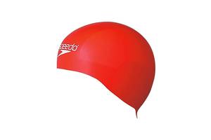 Шапочка для плавания Speedo Can Aqua V Cap Au Wht/Красный (8-08775F744) (5053744561684)