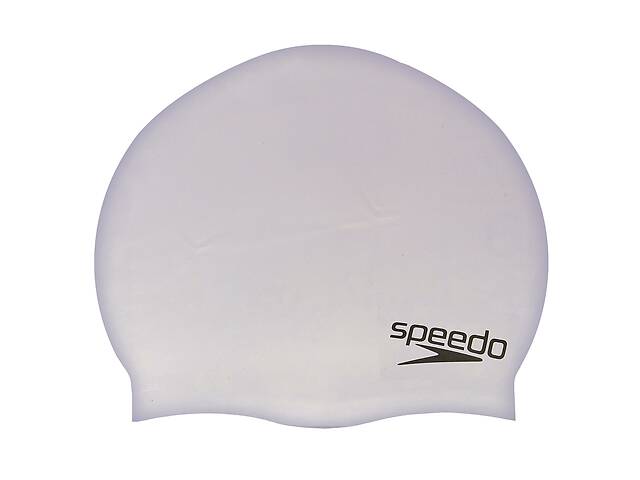 Шапочка для плавания SPEEDO PLAIN MOULDED 8709849086 Серебряный