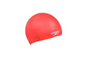 Шапочка для плавания Speedo Plain Moulded Silicone Junior Cap 8-709900004 Красный (5051746363923)