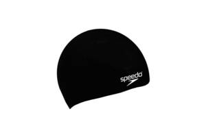 Шапочка для плавания Speedo Plain Moulded Silicone Junior Cap 8-709900001 Black (5014991588350)