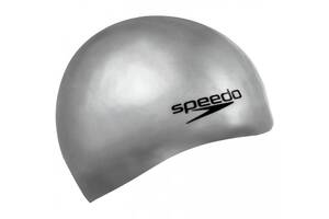 Шапочка для плавания Speedo SILC MOUD CAP AU 8-709849086 Grey (5051746920768)