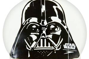 Шапочка для плавания SPEEDO SLOGAN PRINT 808385C854 Star Wars Darth Vader Белый-черный