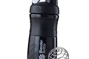 Шейкер SportMixer Blender Bottle 590мл Черно-белый (09234003)