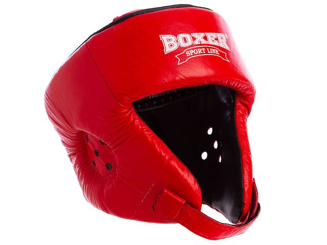 Шлем боксерский BOXER 2029 L Красный
