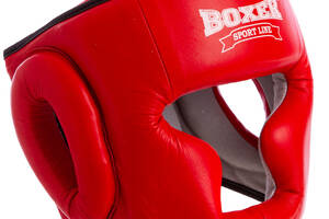 Шлем боксерский BOXER 2033 L Красный