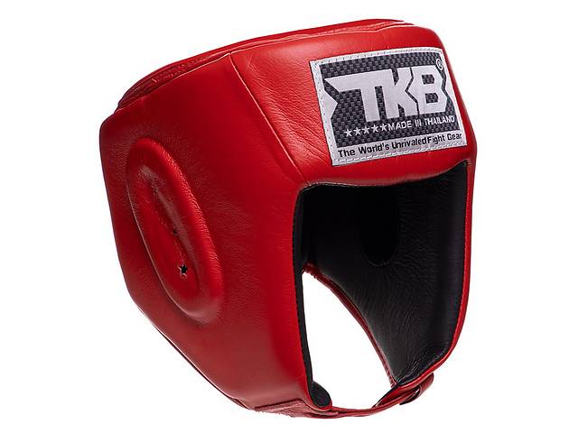 Шлем боксерский открытый кожаный Super TKHGSC Top King Boxing XL Красный (37551048)