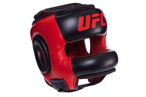 Шлем боксерский с бампером кожаный Pro UHK-75062 UFC S Черный (37512080)