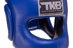 Шлем боксерский с бампером Pro Training TKHGPT-CC Top King Boxing S Синий (37551053)