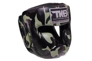 Шлем боксерский с полной защитой Empower Camouflage TKHGEM-03 Top King Boxing M Камуфляж зеленый (37551049)