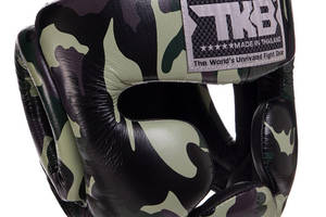 Шлем боксерский с полной защитой Empower Camouflage TKHGEM-03 Top King Boxing M Камуфляж зеленый (37551049)